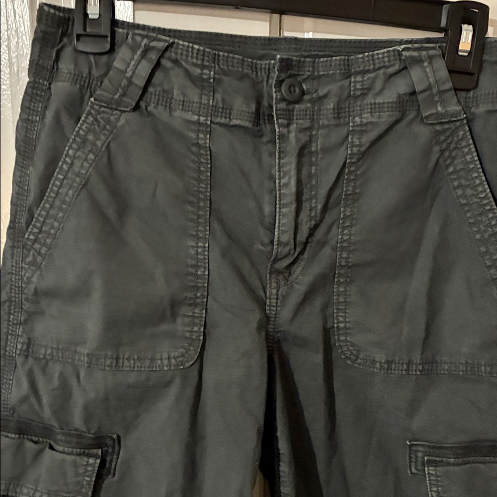 Women’s Baggy Jogger Gray Cargo Pants NWOT - Picture 6 of 12